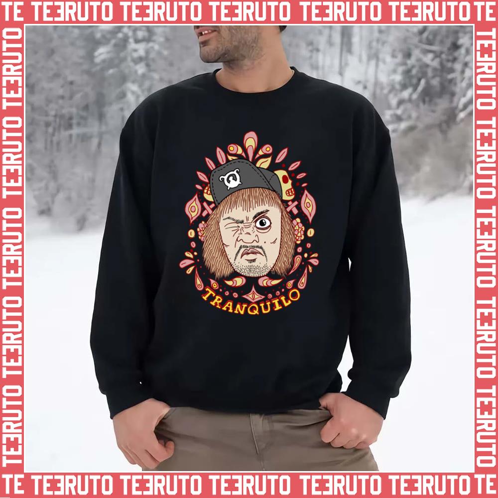 Wrestling Pro Tranquilo Design Unisex Sweatshirt