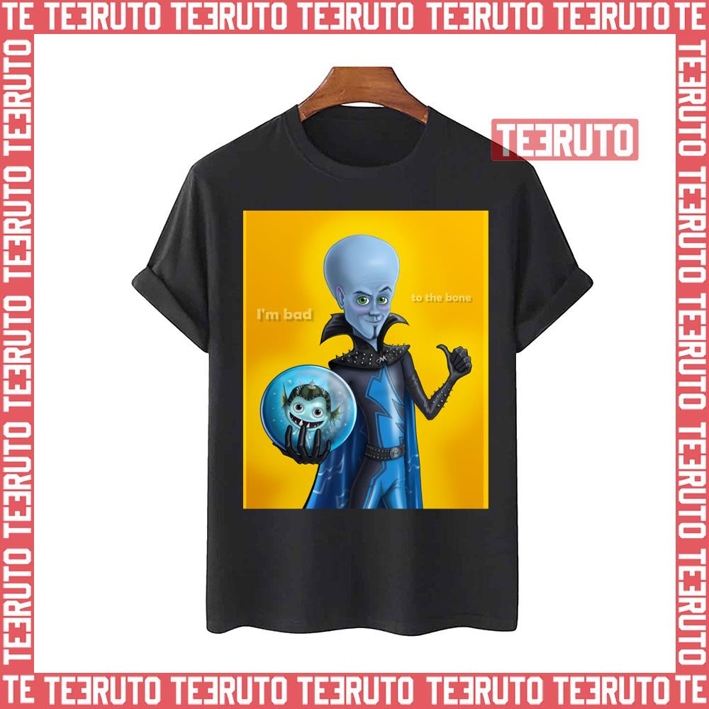 Yellow Graphic Megamind Unisex T-Shirt