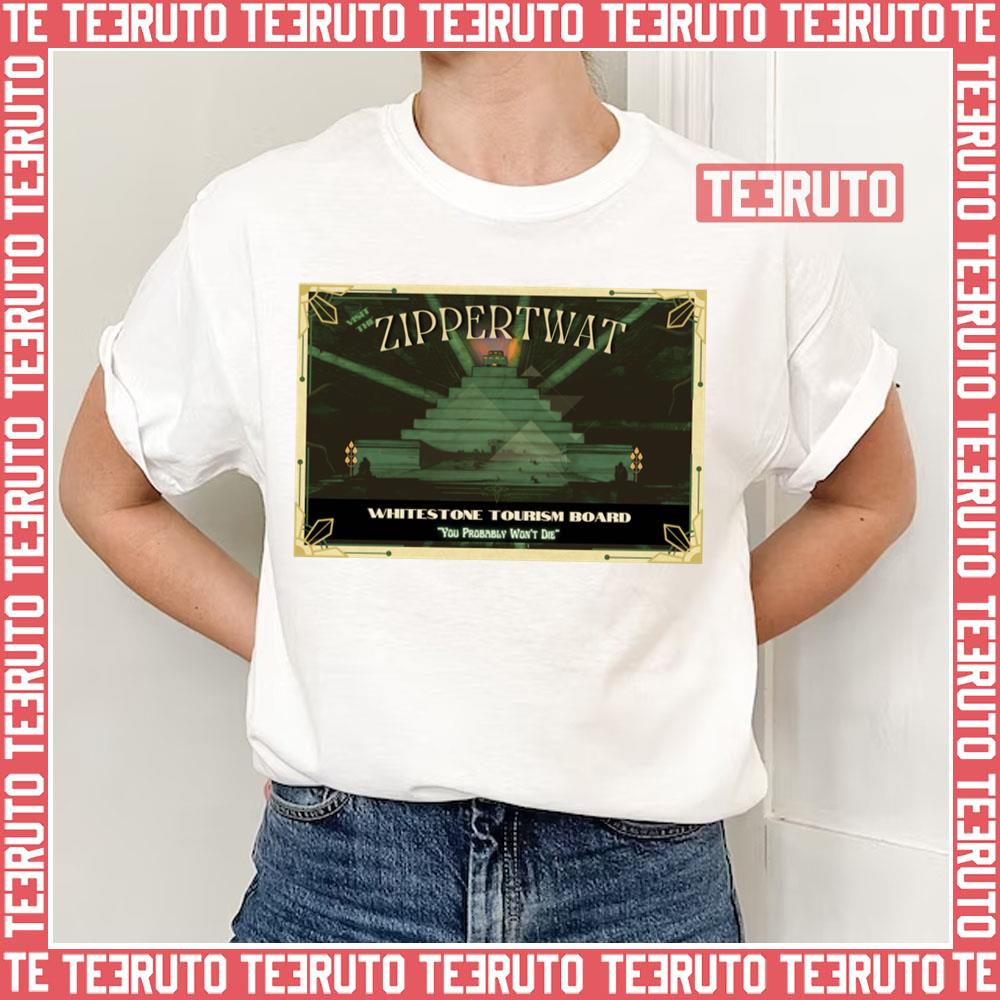 Zippertwat Tourism The Legend Of Vox Machina Unisex T-Shirt