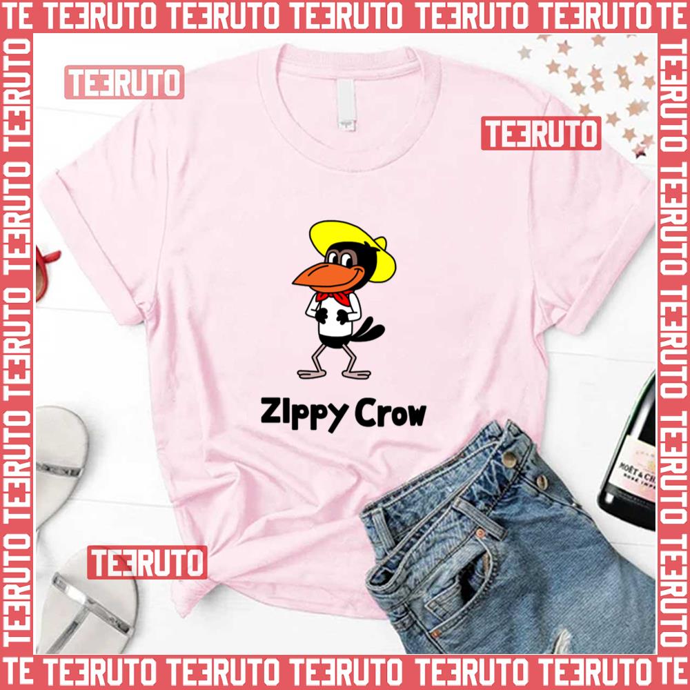 Zippy Crow With Name Unisex T-Shirt