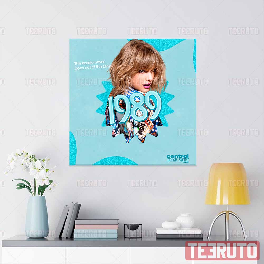 1989 TS Taylor Swft Barbie Style Square Canvas