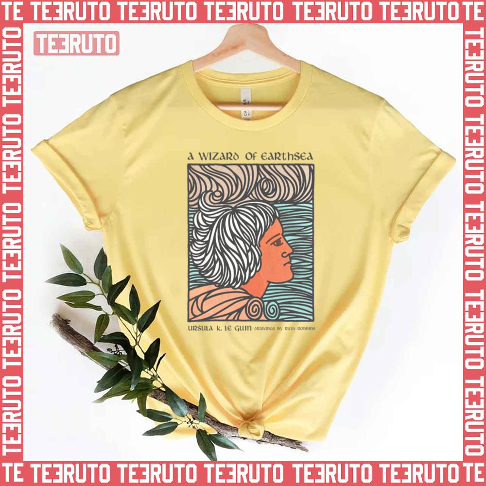 A Wizard Of Earthsea Vintage Book Cover 1968 Unisex T-Shirt