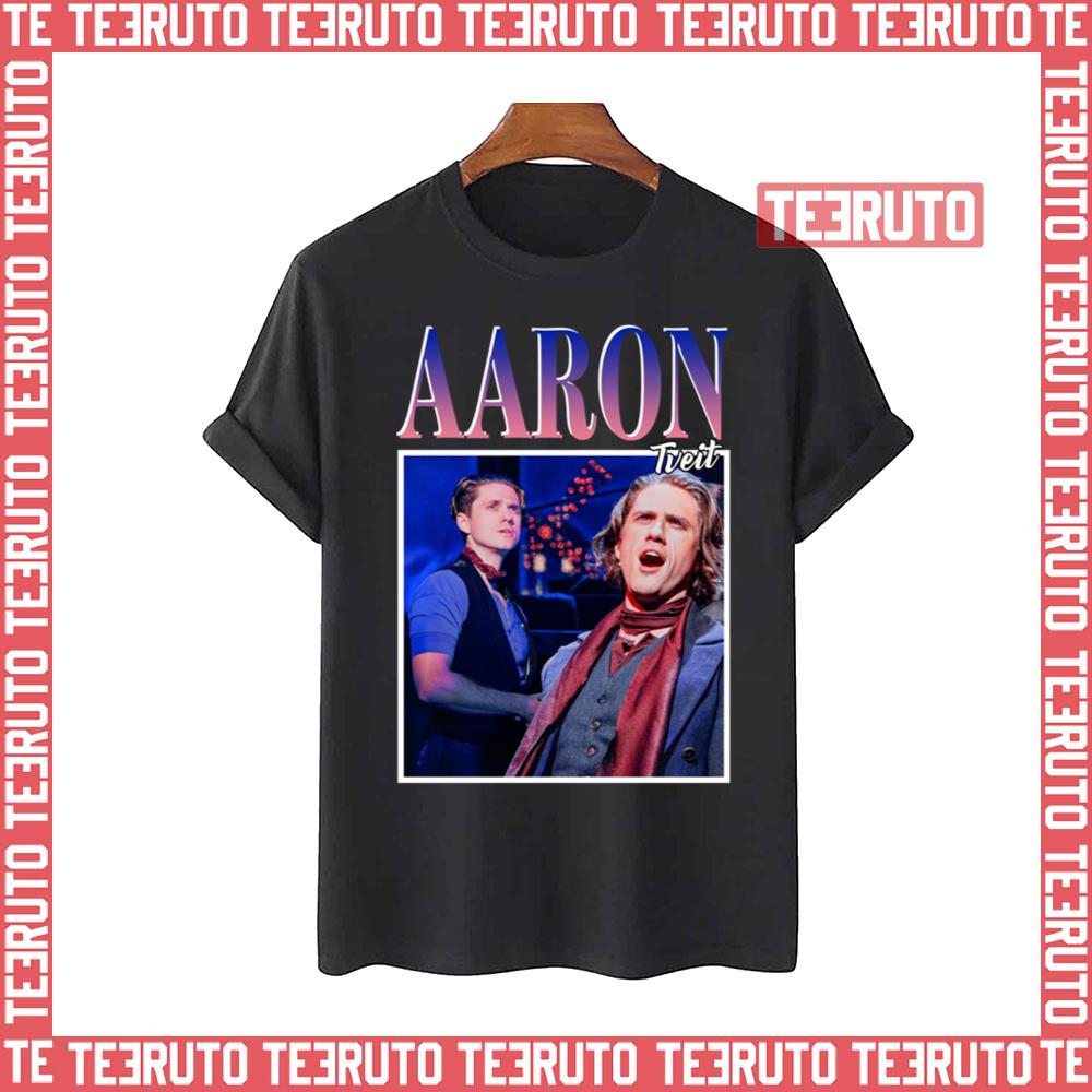 Aaron Tveit Collage Portrait Unisex T-Shirt