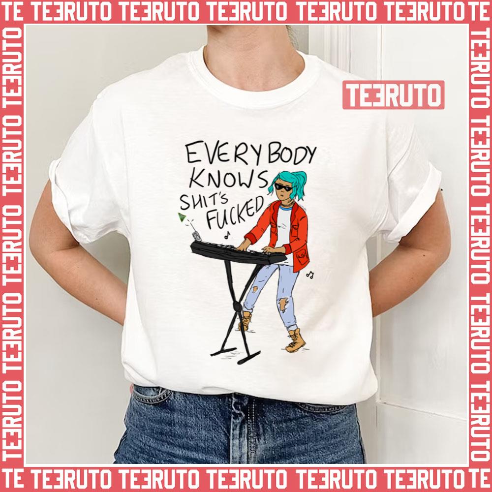 Alex Oxenfree Knows Shts Fcked Unisex T-Shirt