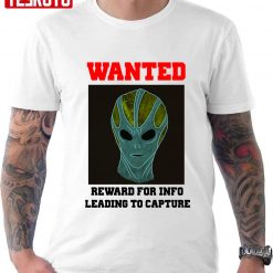 Alien Wanted Design Resident Alien Unisex T-Shirt