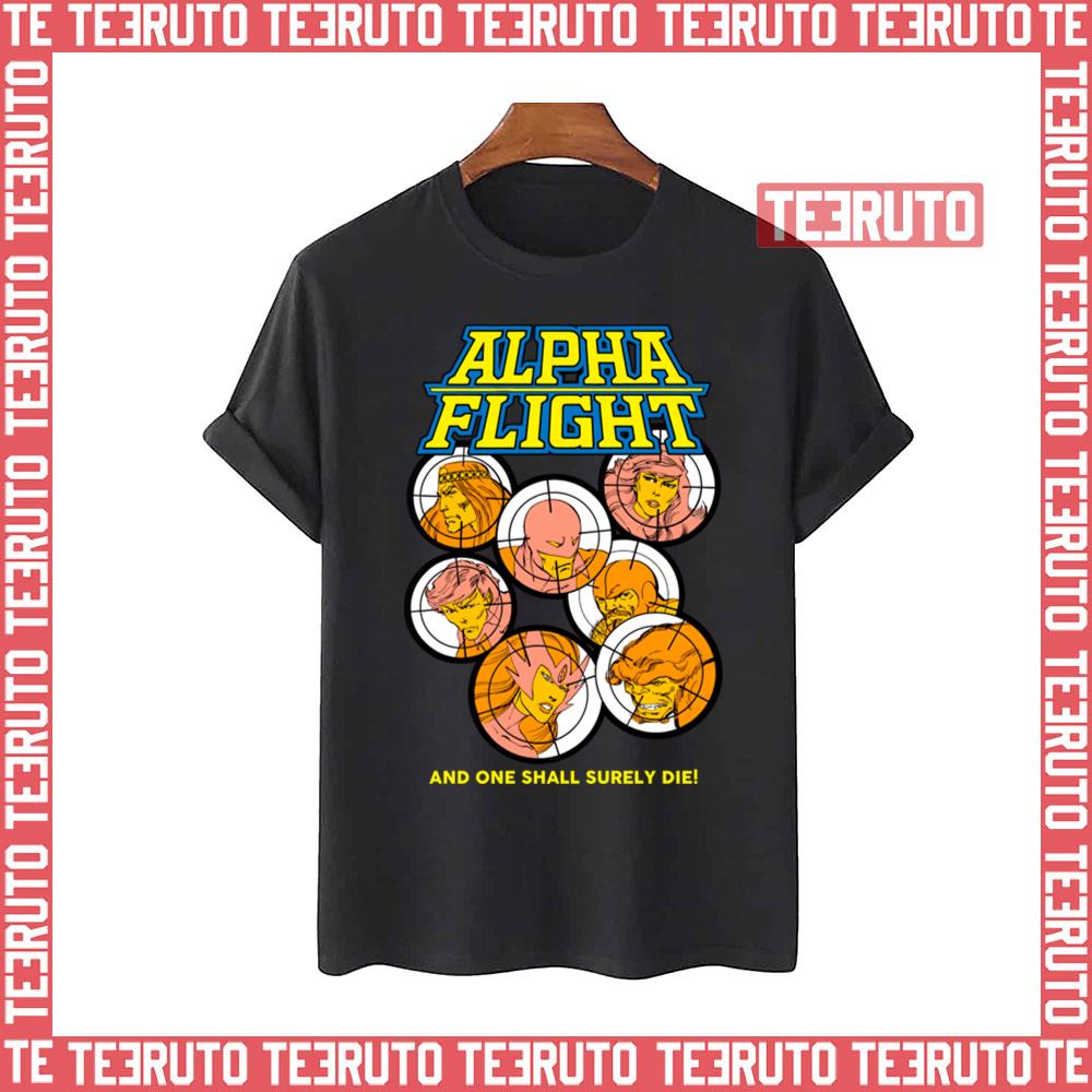 Alpha Flight Team Marvel Unisex T-Shirt