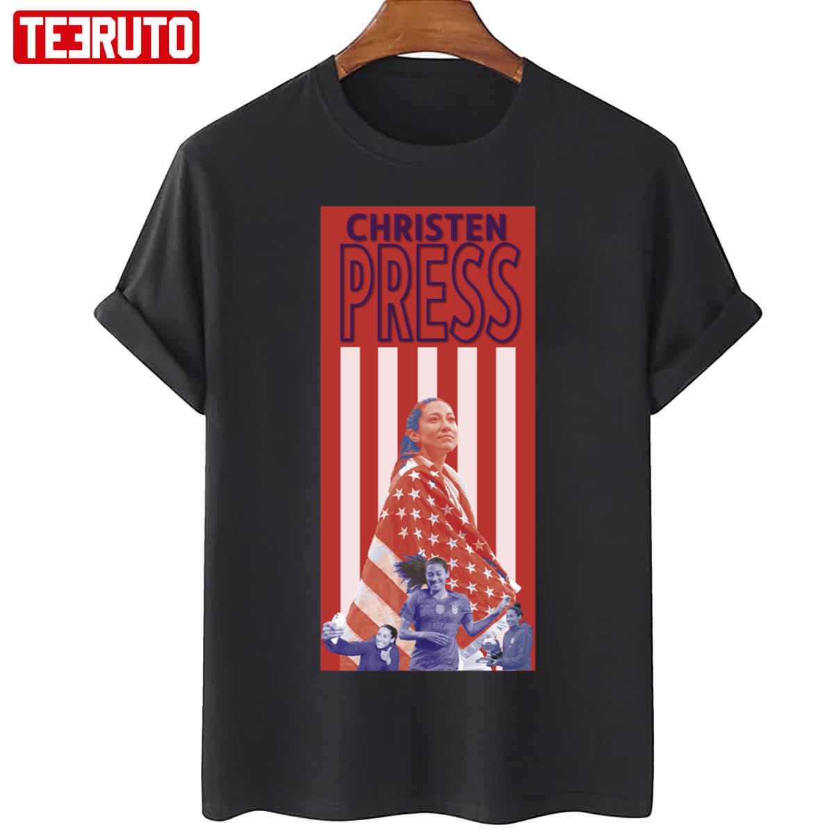 Americana Red Christen Press Unisex T-Shirt
