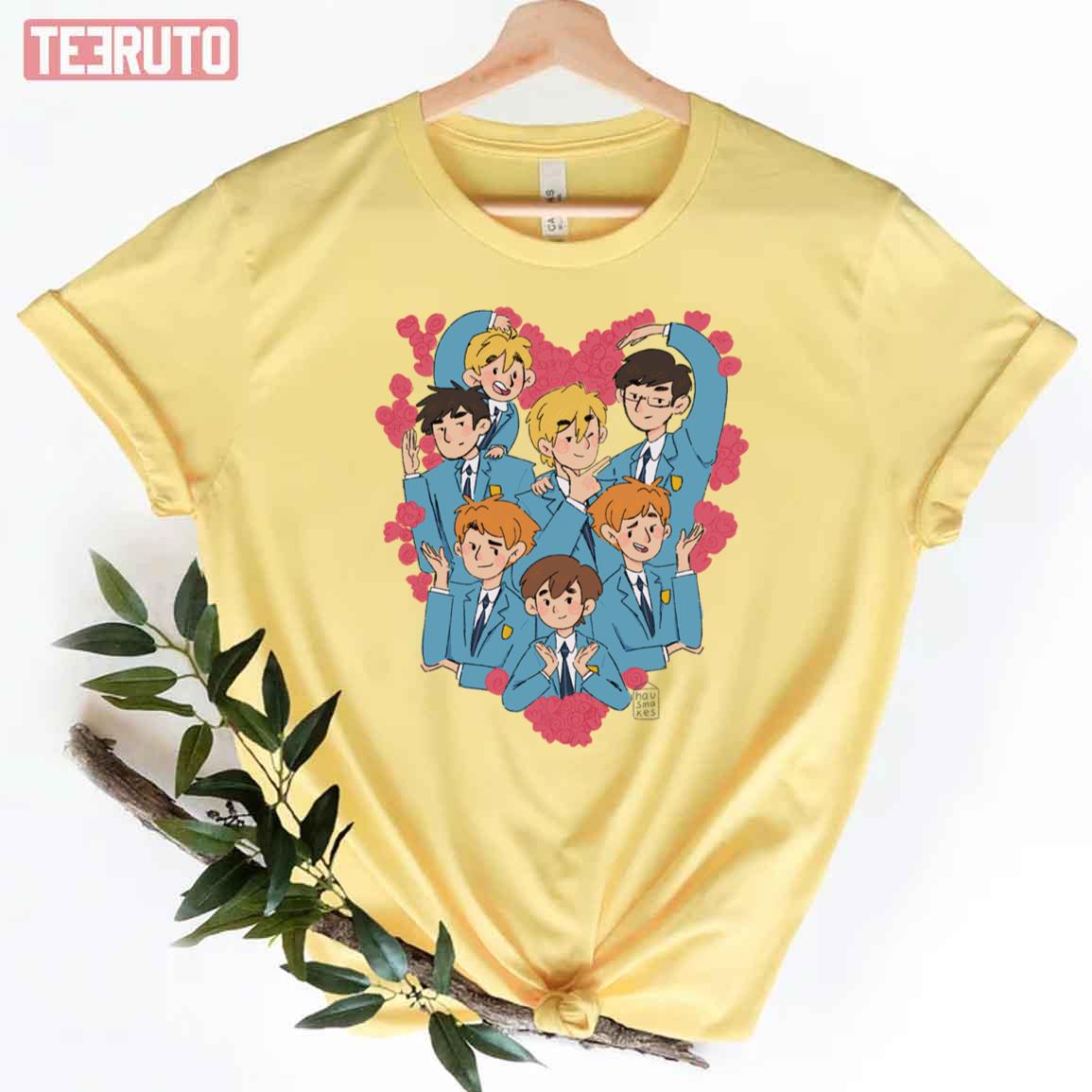Anime Characters Ouran High School Host Club Unisex T-Shirt