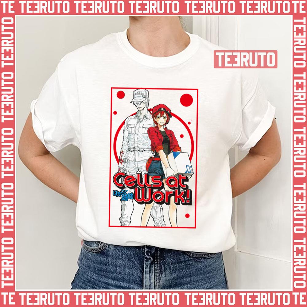 Anime Manga Cells At Work Characters Unisex T-Shirt