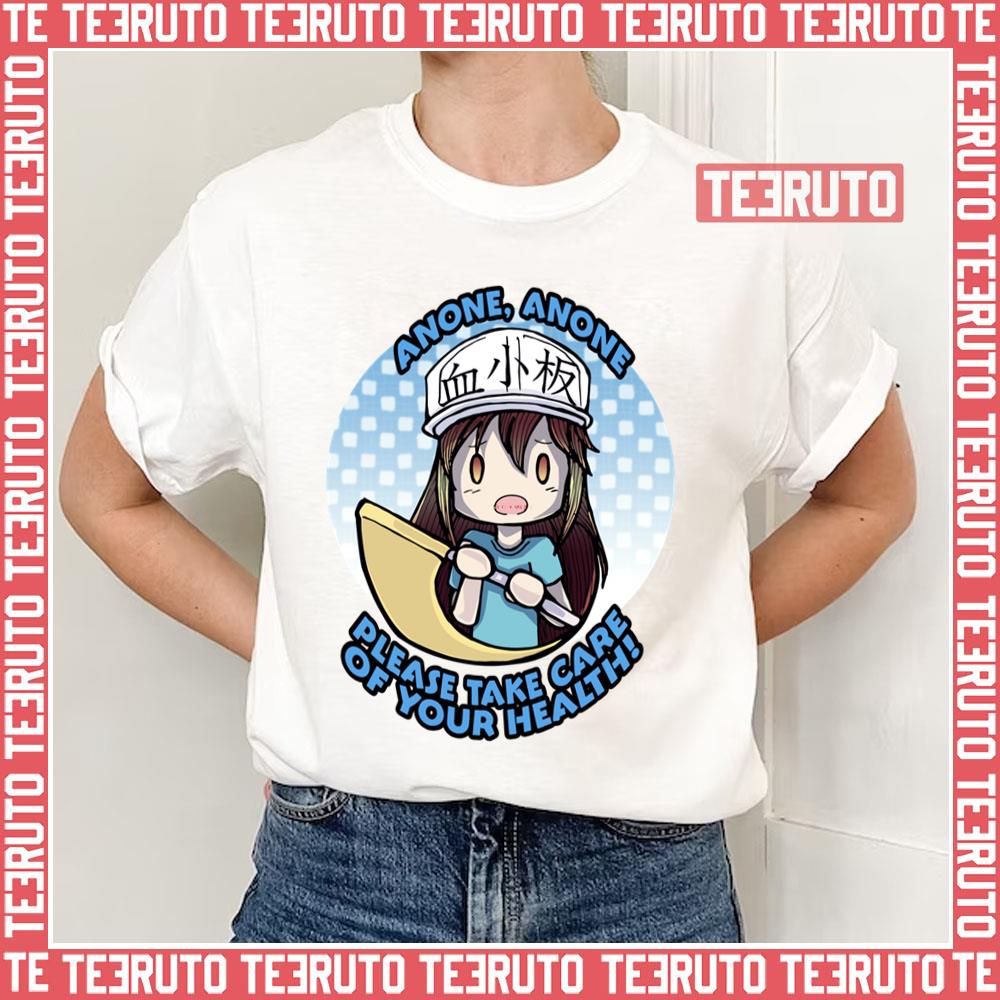 Anime Platelet Chan Cells At Work Unisex T-Shirt