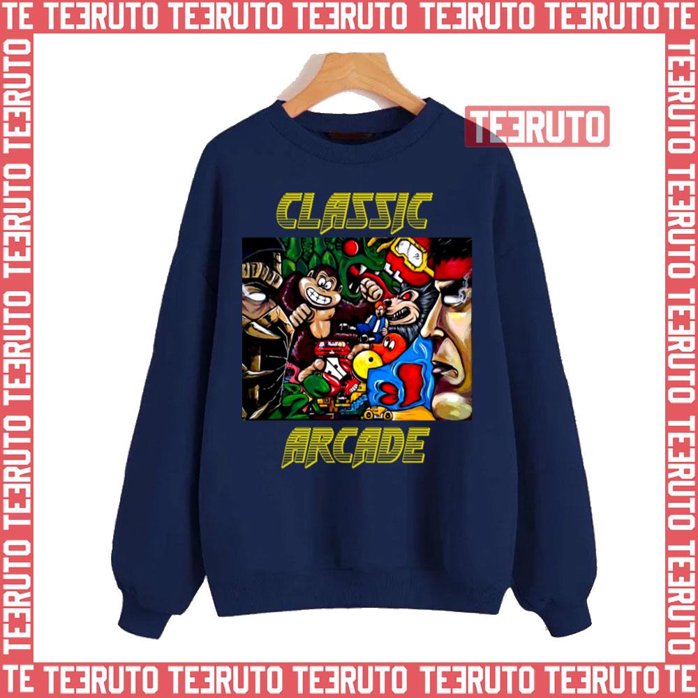 Arcade Characters Double Dragon Unisex Sweatshirt