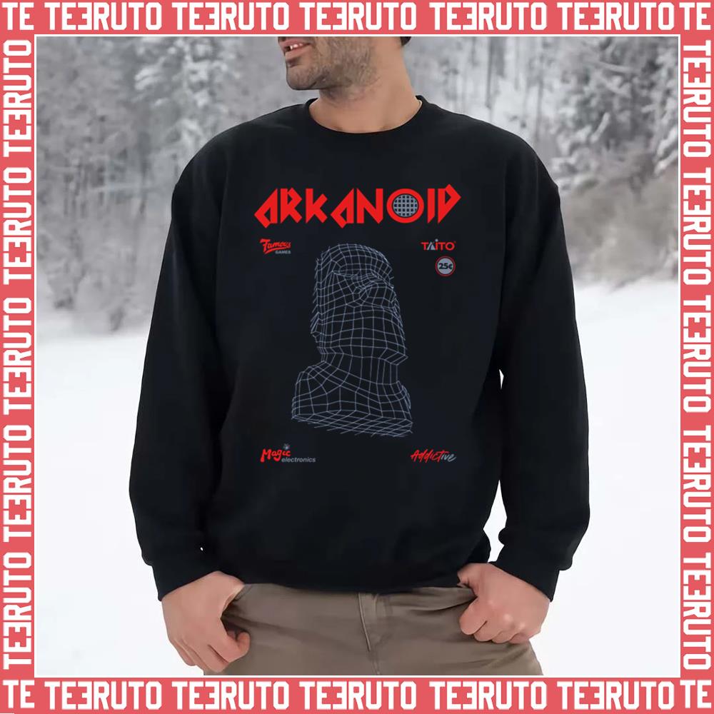 Arkanoid Retro Arcade Vintage Gaming Unisex Sweatshirt