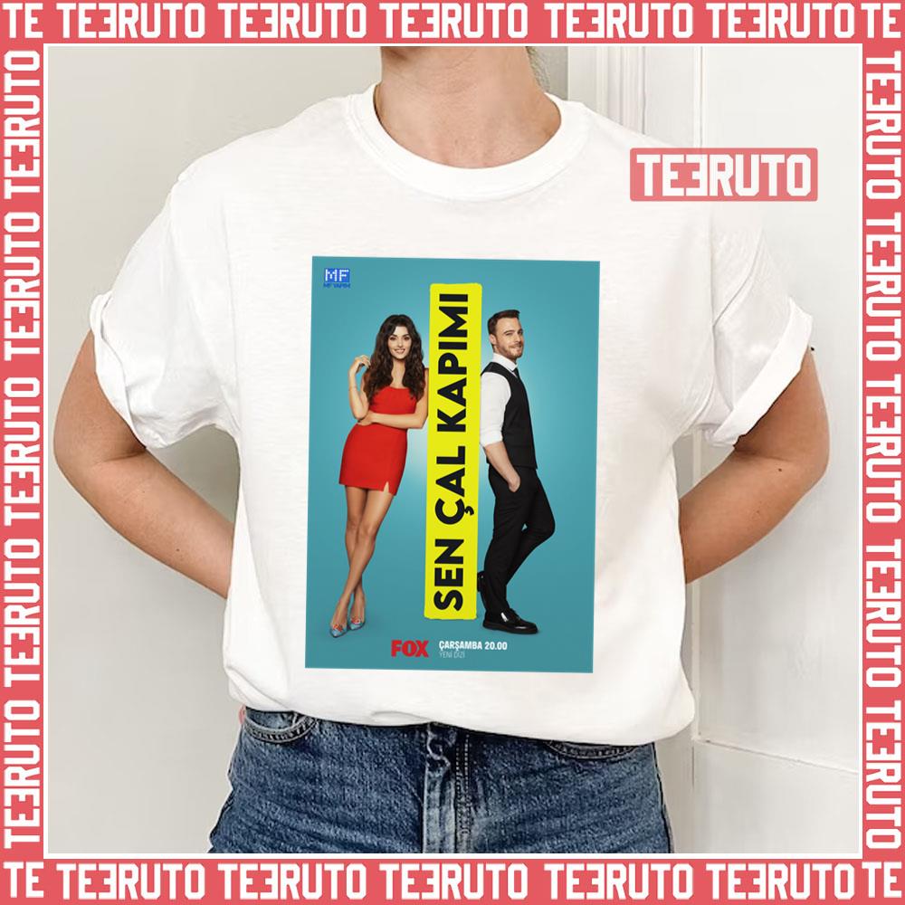 Art Sen Al Kapımı Painting Unisex T-Shirt