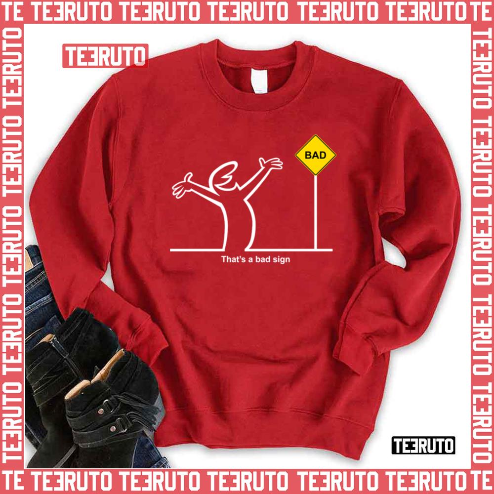 Bad Sign La Linea Unisex Sweatshirt