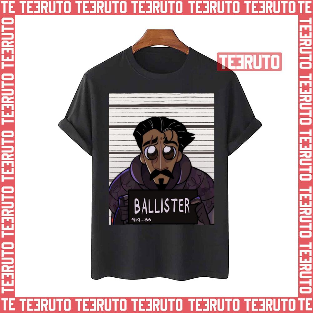 Ballister Mugshot Nimona Graphic Unisex T-Shirt