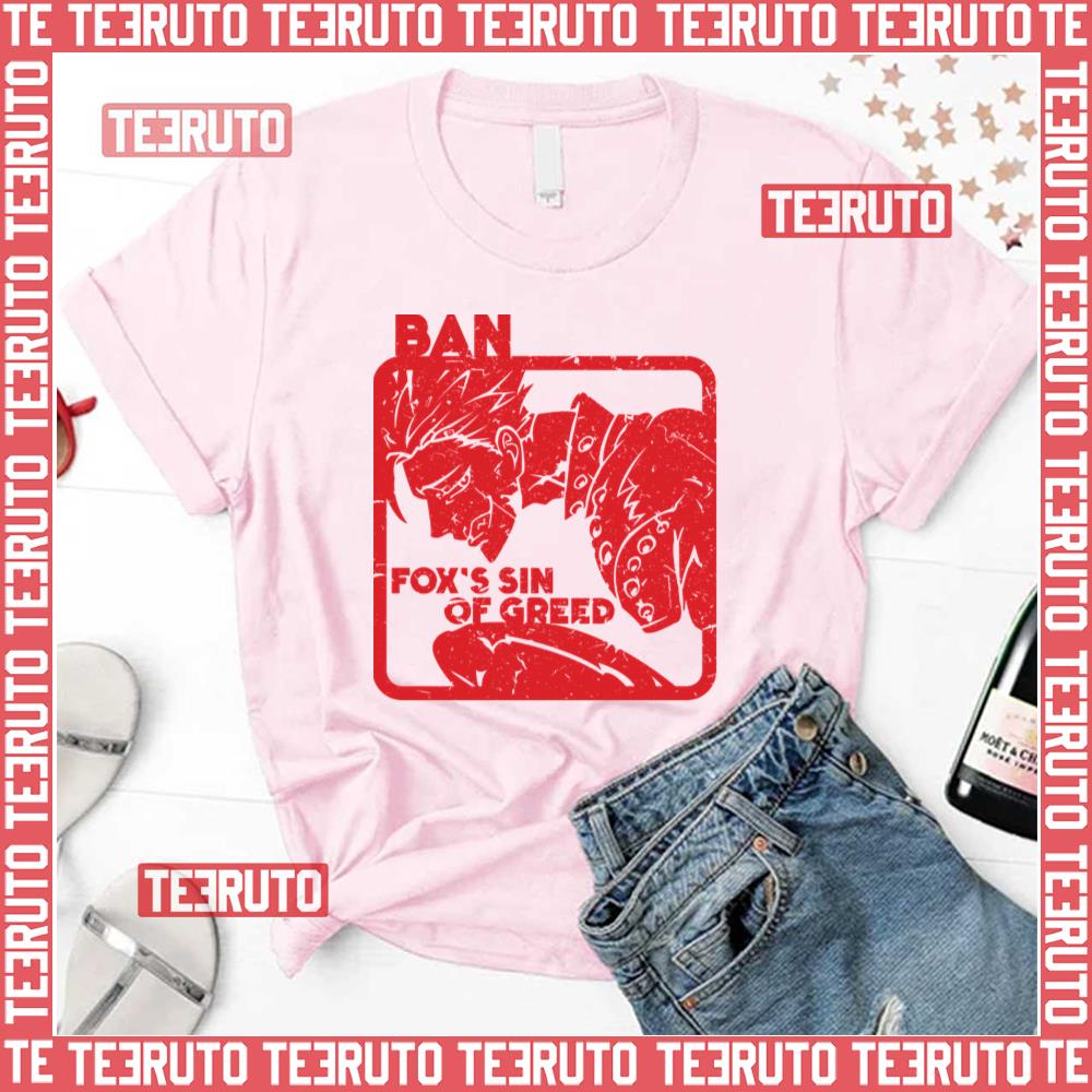 Ban X Greed Seven Deadly Sins Unisex T-Shirt