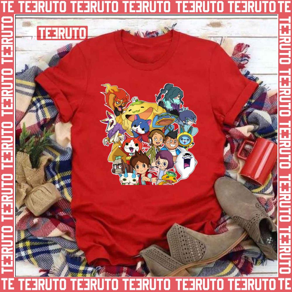 Bestfriends Forever Yokai Watch Unisex T-Shirt