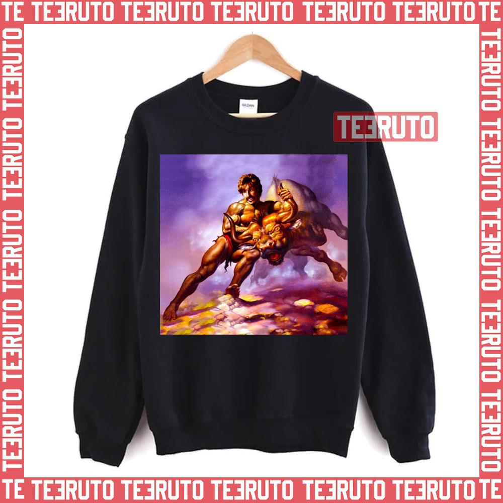 Bestselleng Ball Painting Bull By The Horns Unisex Sweatshirt