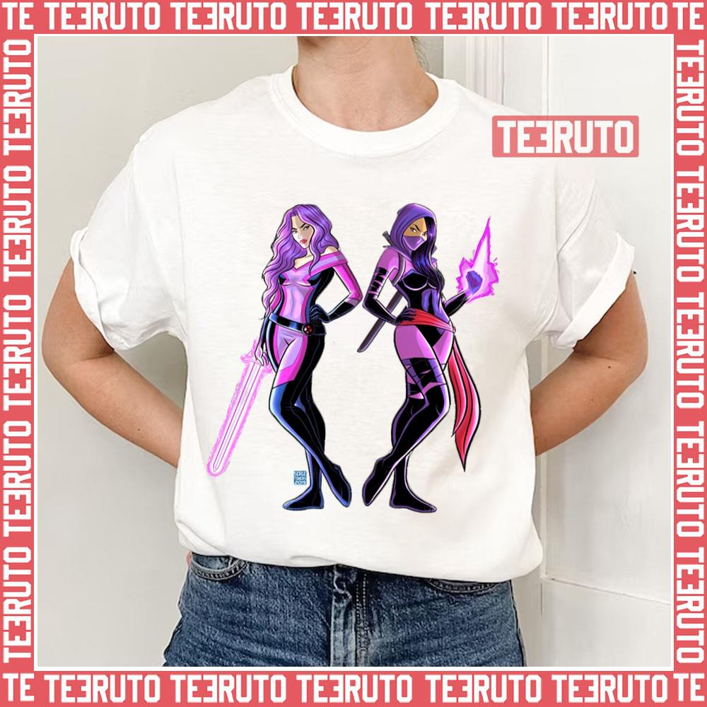 Betsy And Kwannon Marvel Unisex T-Shirt