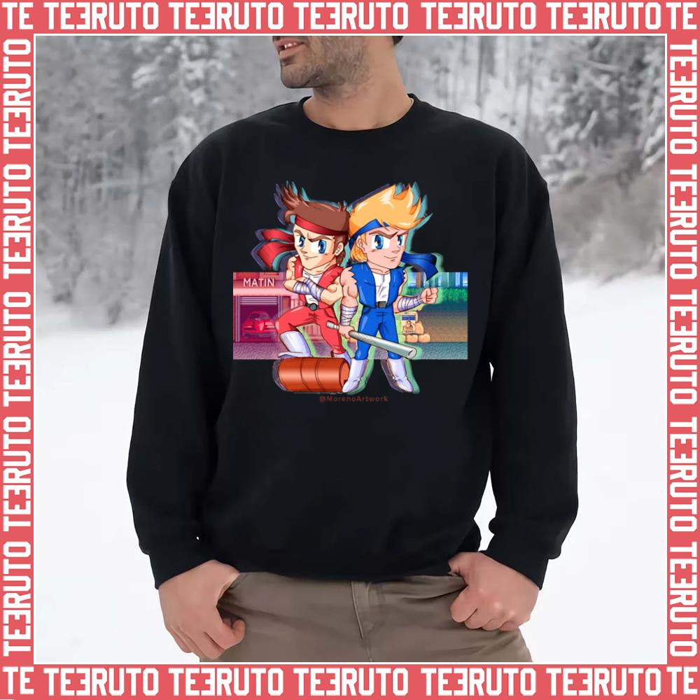 Billy Lee & Jimmy Lee Version 2 Double Dragon Unisex Sweatshirt