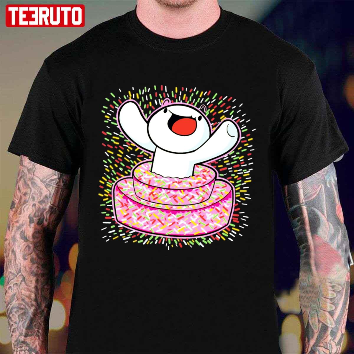 Birthday Cake The Odd1sout Unisex T-Shirt