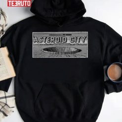 Black And White Asteroid City Unisex Hoodie
