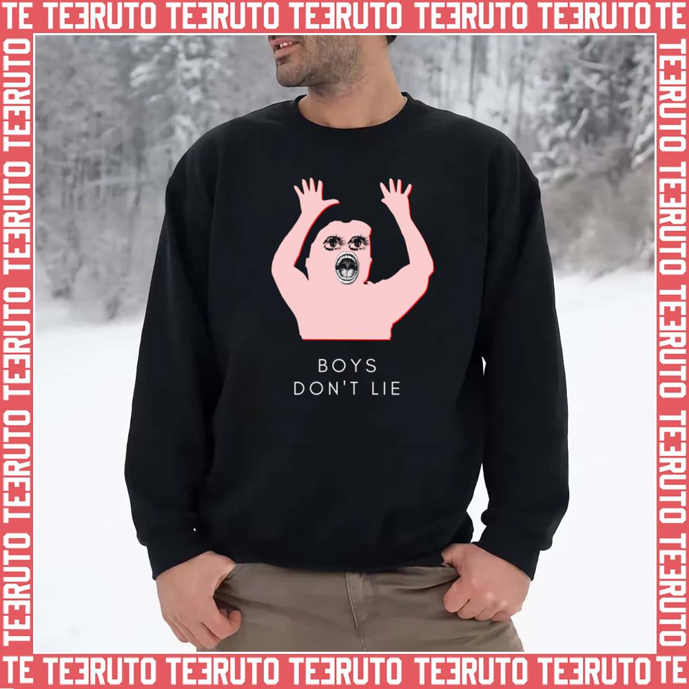 Boys Don’t Lie Funny Design Unisex Sweatshirt
