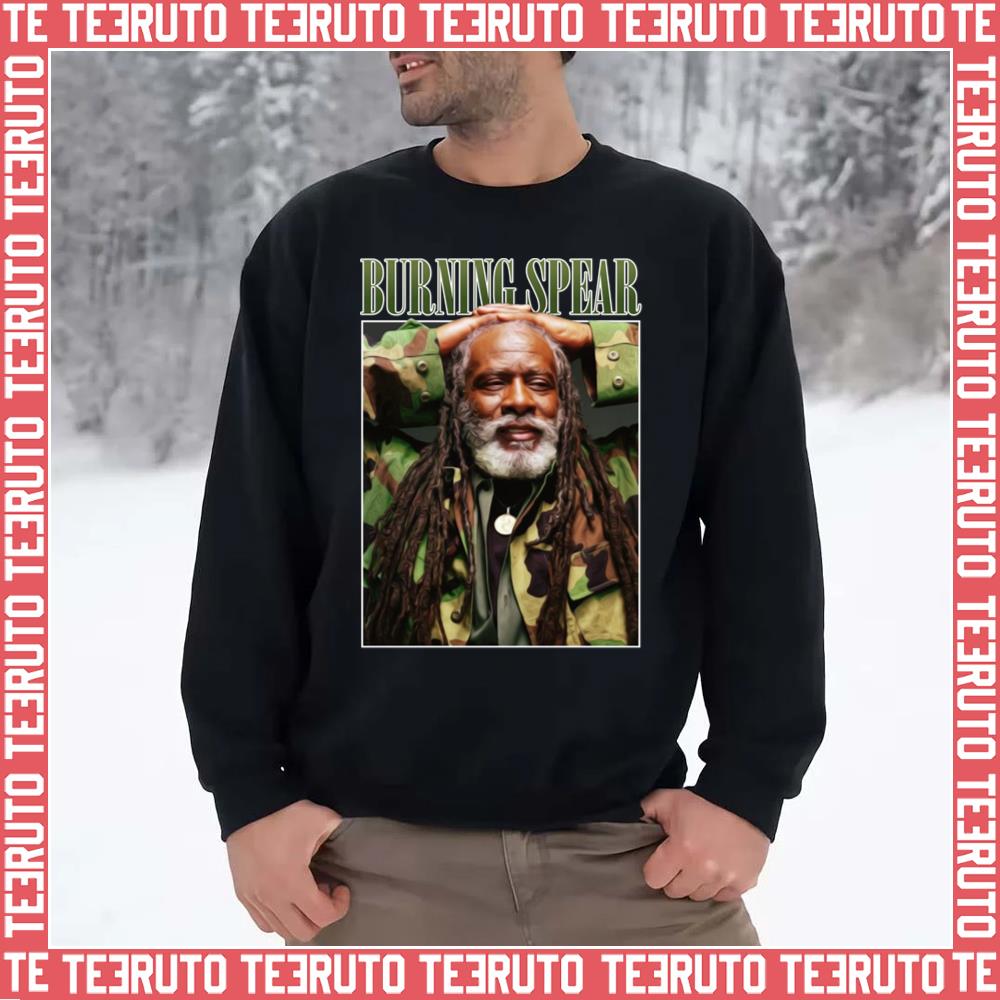 Burning Spear 90s Collage Unisex Sweatshirt