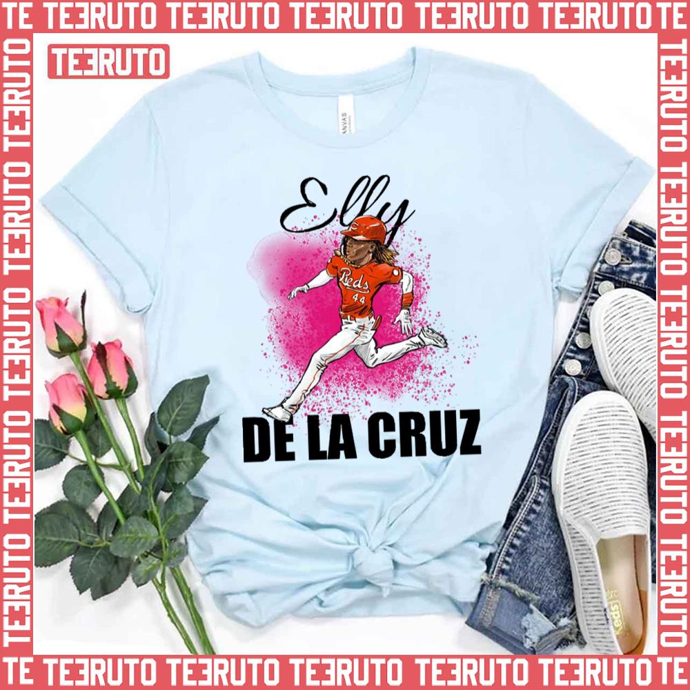 Cartoon Baseball Player Mlb Elly De La Cruz Unisex T-Shirt