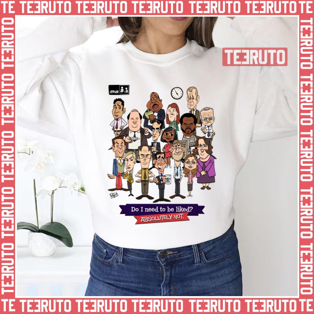 Cartoon Characters The Office Series Unisex Sweatshirt