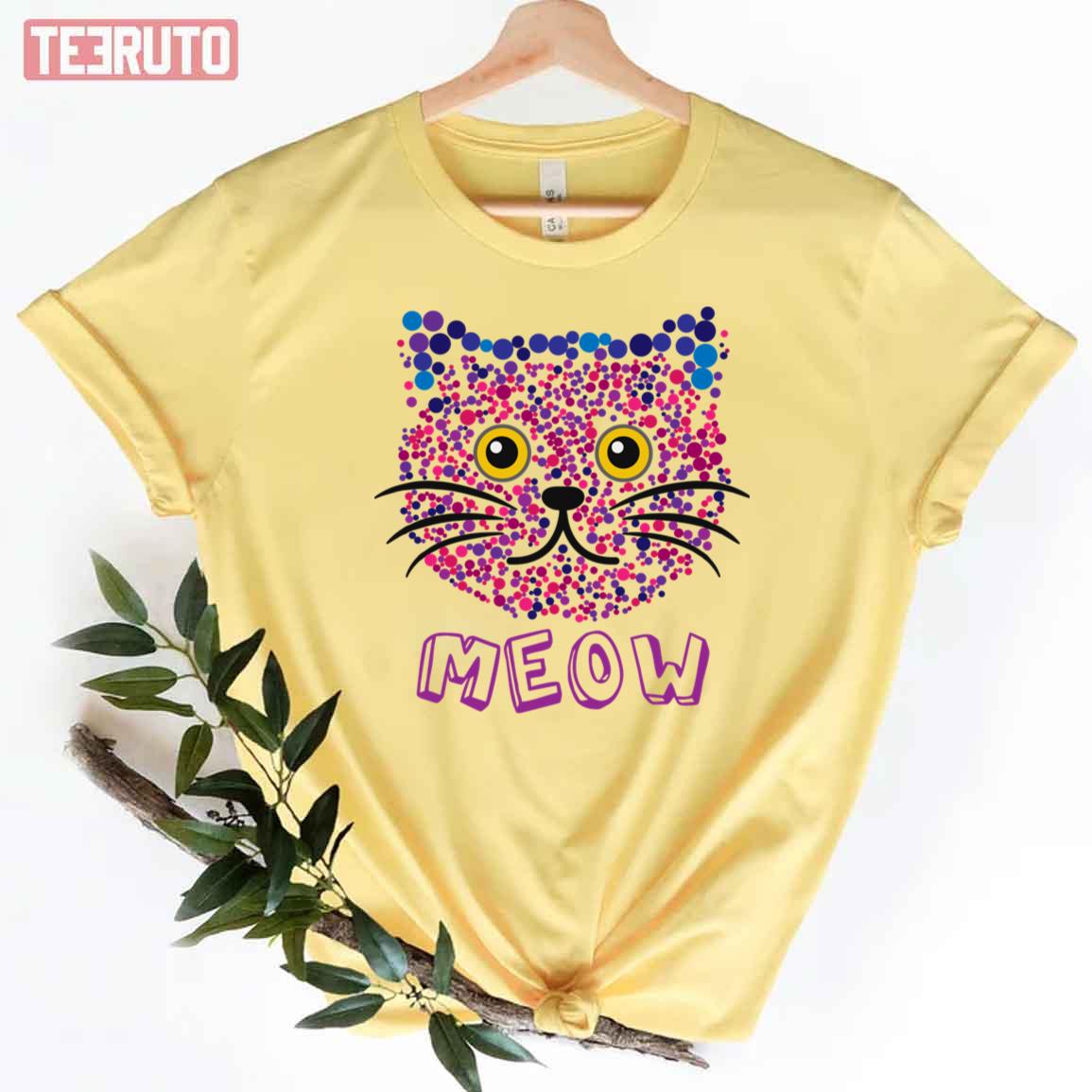 Cat Shitpost Meow Unisex T-Shirt