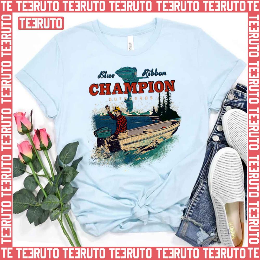 Champion Vintage Outboard Motors Usa Unisex T-Shirt
