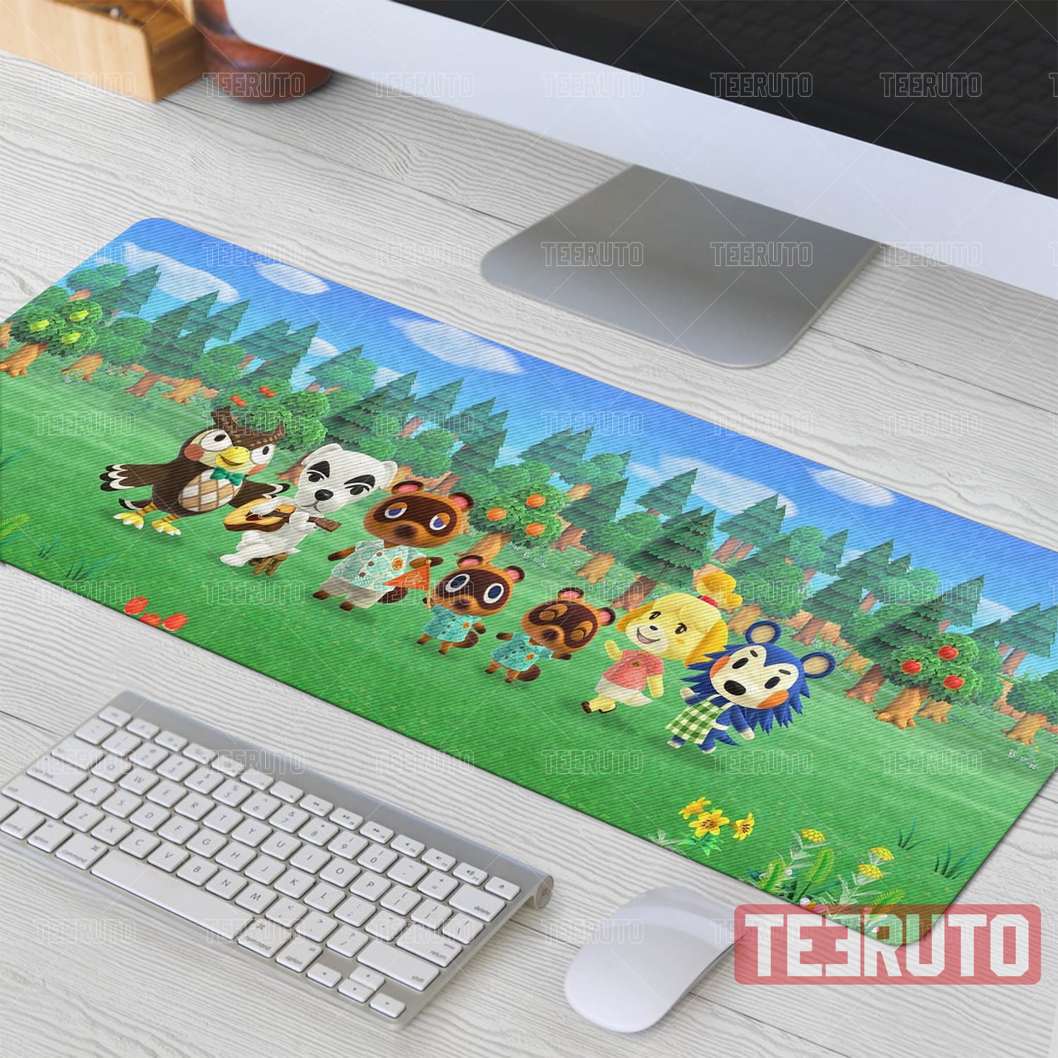 Characters Of Animal Crossing Mouse Mats