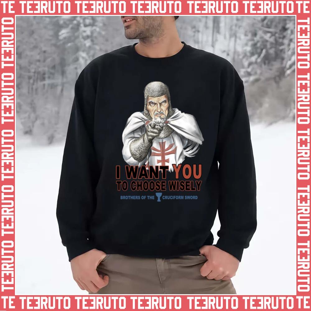 Choose Wisely Indiana Jones Unisex Sweatshirt