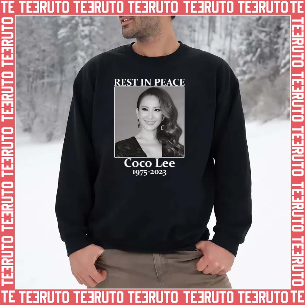 Coco Lee Hong Kong Singer Rip Rest In Peace Art Unisex Sweatshirt
