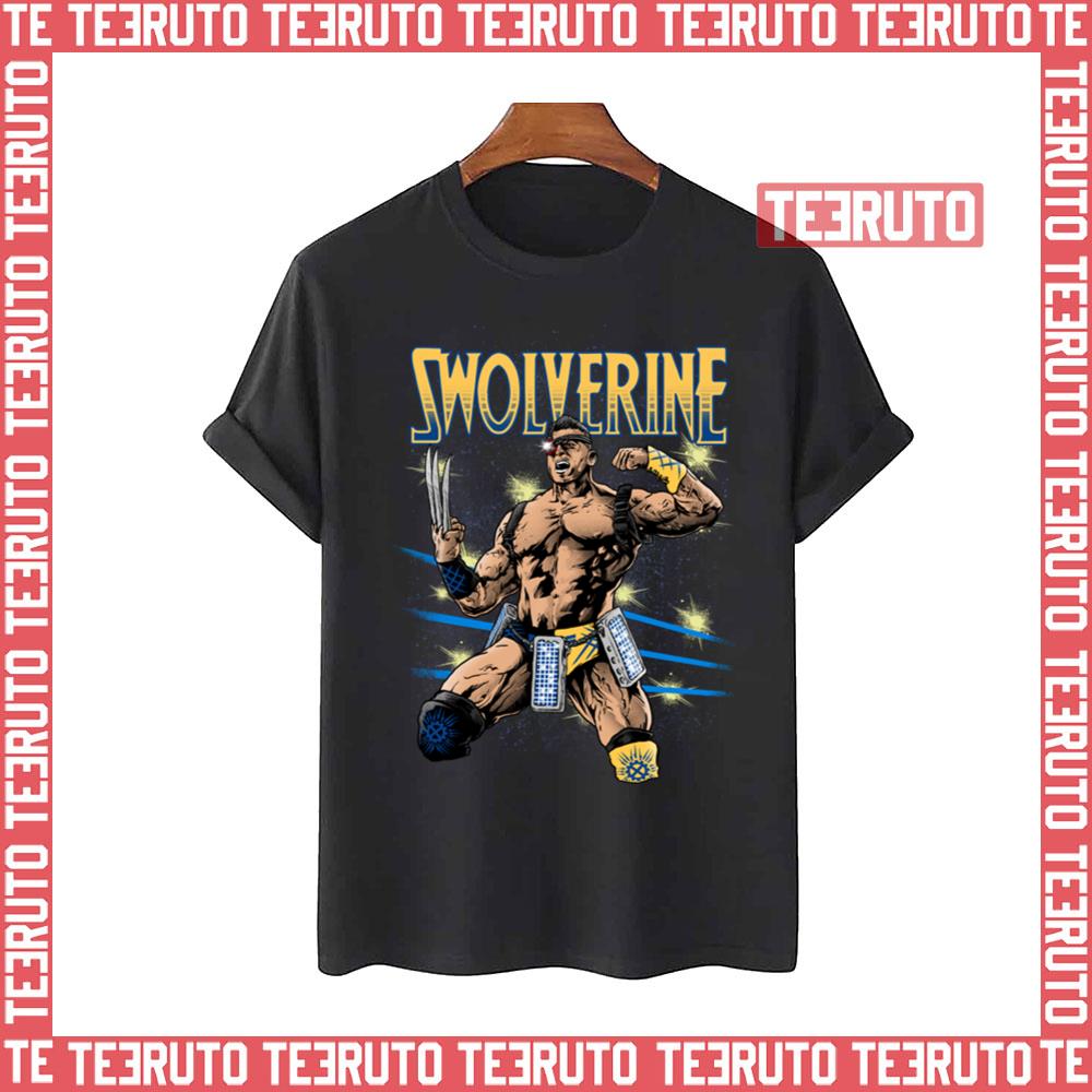 Colored Characters Marvel Swolverine Unisex T-Shirt