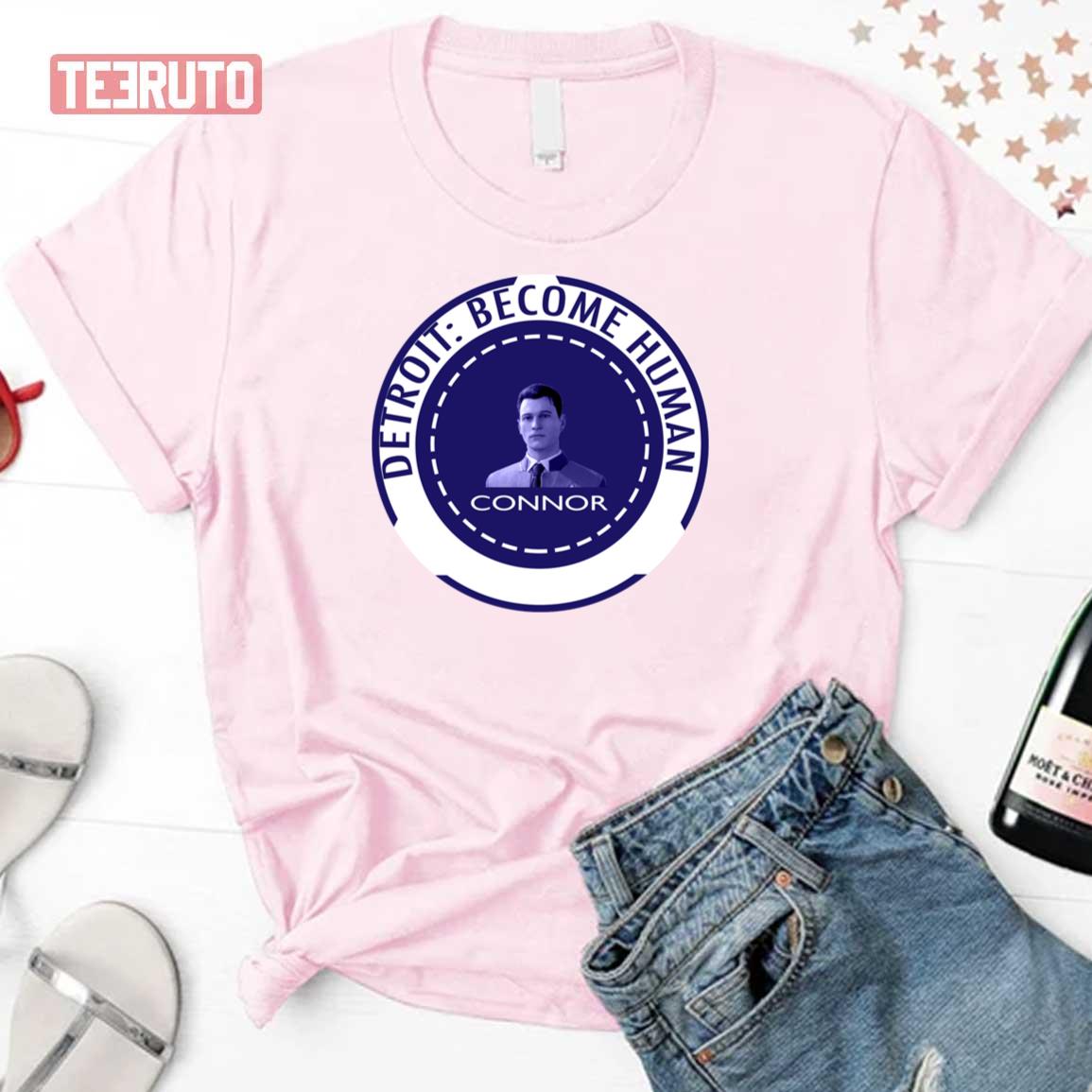 Connor From Detroit Become Human Unisex T-Shirt