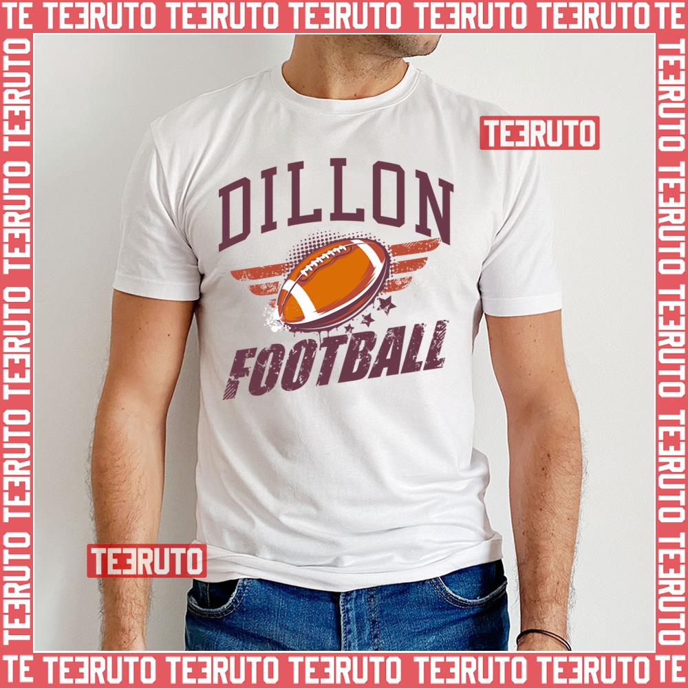 Felpa Con Cappuccio Unisex Dillon Panthers Football, Grigia, Taglia M, Morbida E Stampata In Digitale, Abbigliamento Sportivo