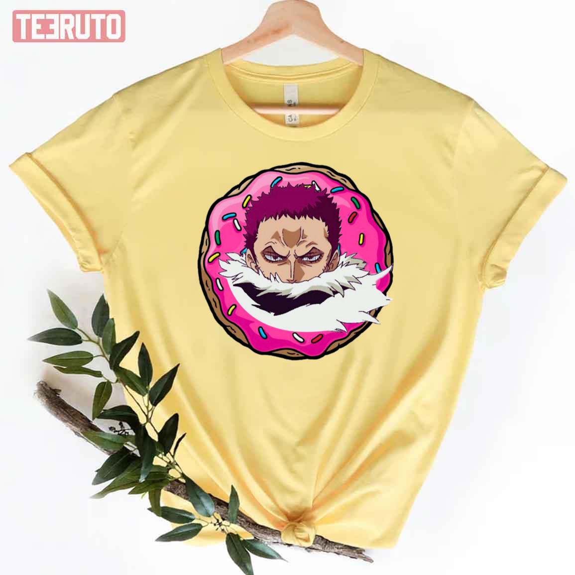 Katakuri One Piece Donut Design Unisex T-Shirt - Teeruto