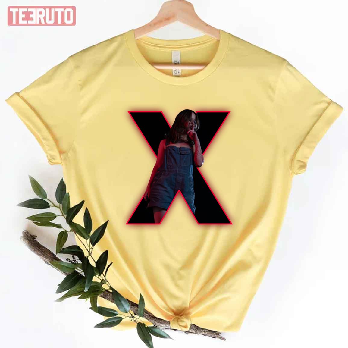 Mia Goth’s X 2022 Logo Movie Pearl Unisex T-Shirt