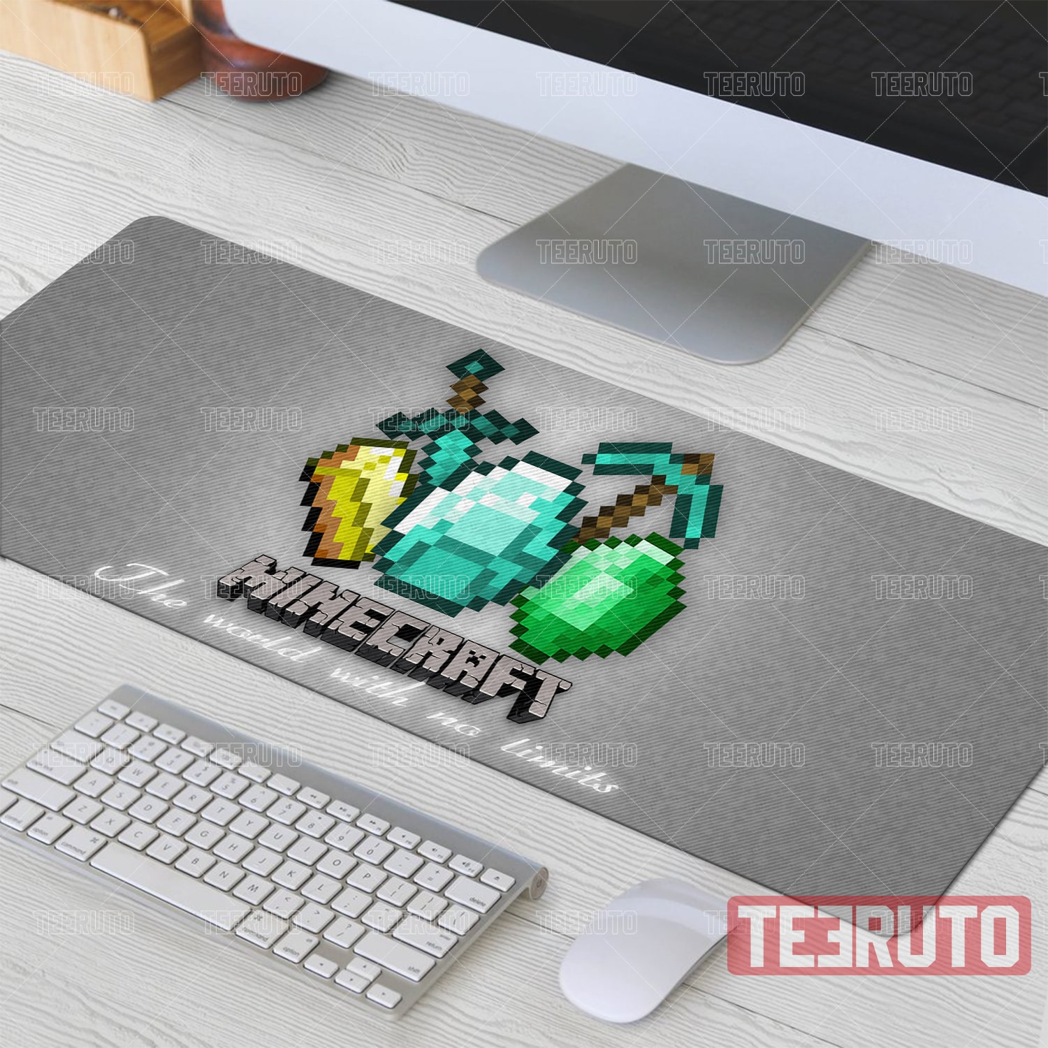 Minecraft The World With No Limits Mouse Mats