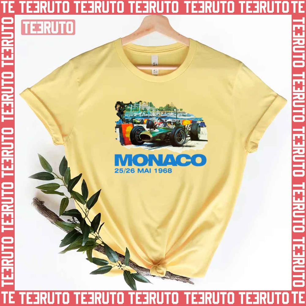 Monaco Gp 1968 Jim Clark Unisex T-Shirt