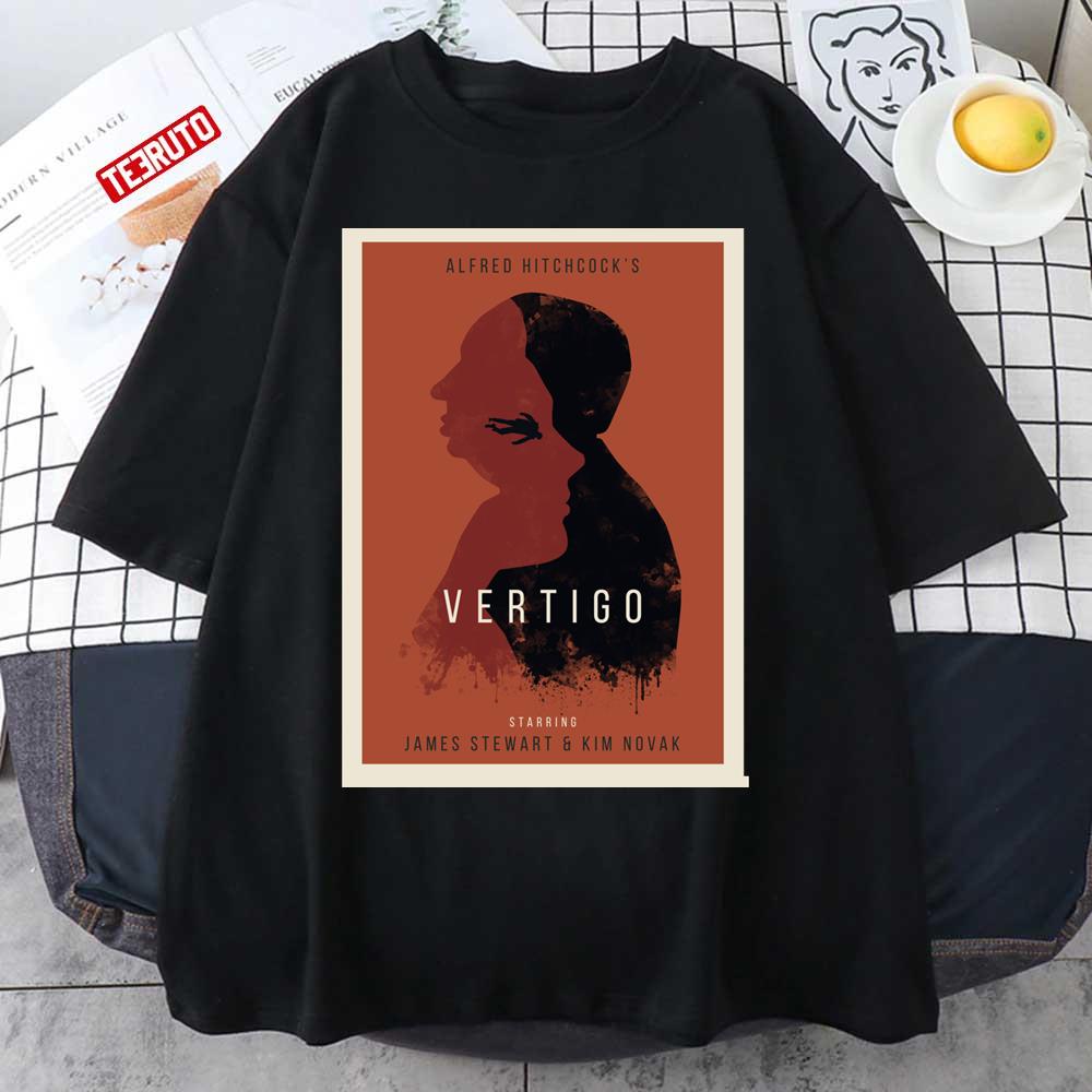Movie Design Alfred Hitchcock Vertigo Unisex T-Shirt