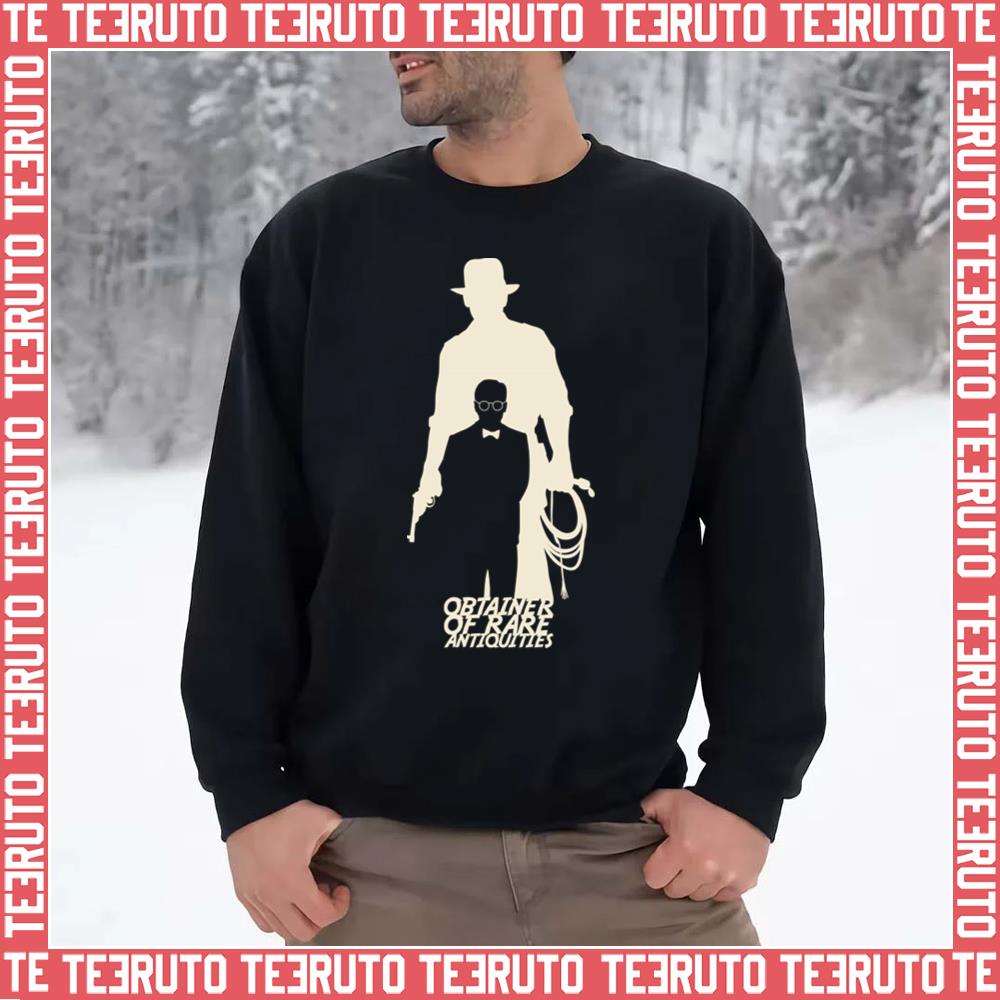 Obtainer Of Rare Antiquities Dark Indiana Jones Unisex Sweatshirt