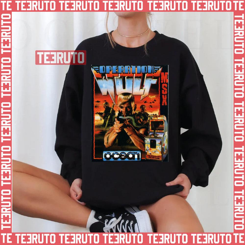 Operation Wolf Game Art Unisex Sweatshirt