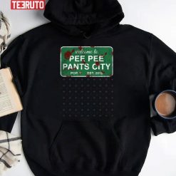 Pee Pee Pants City Graphic Novel Dead City Unisex Hoodie