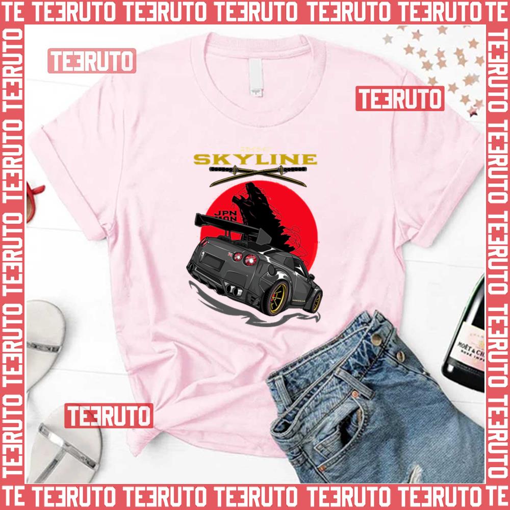 Skyline Gtr Anime Unisex T-Shirt
