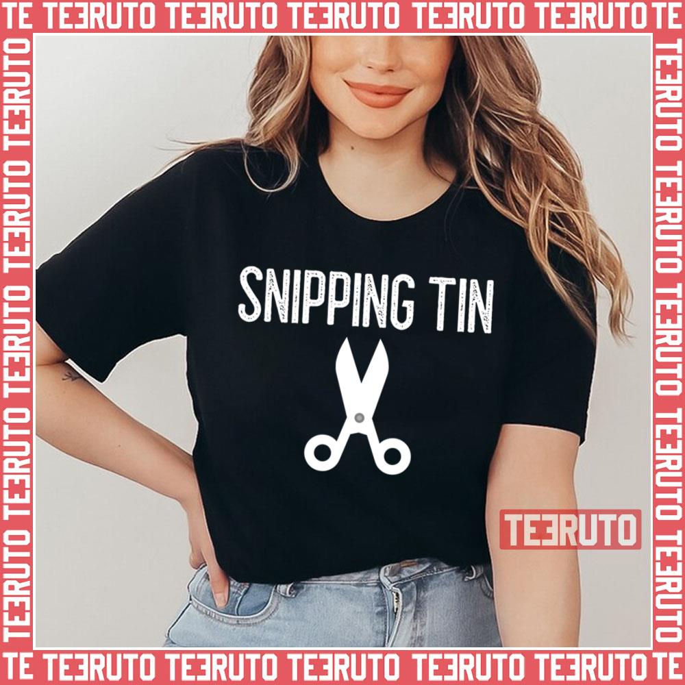 Snipping Tin Worker Unisex T-Shirt