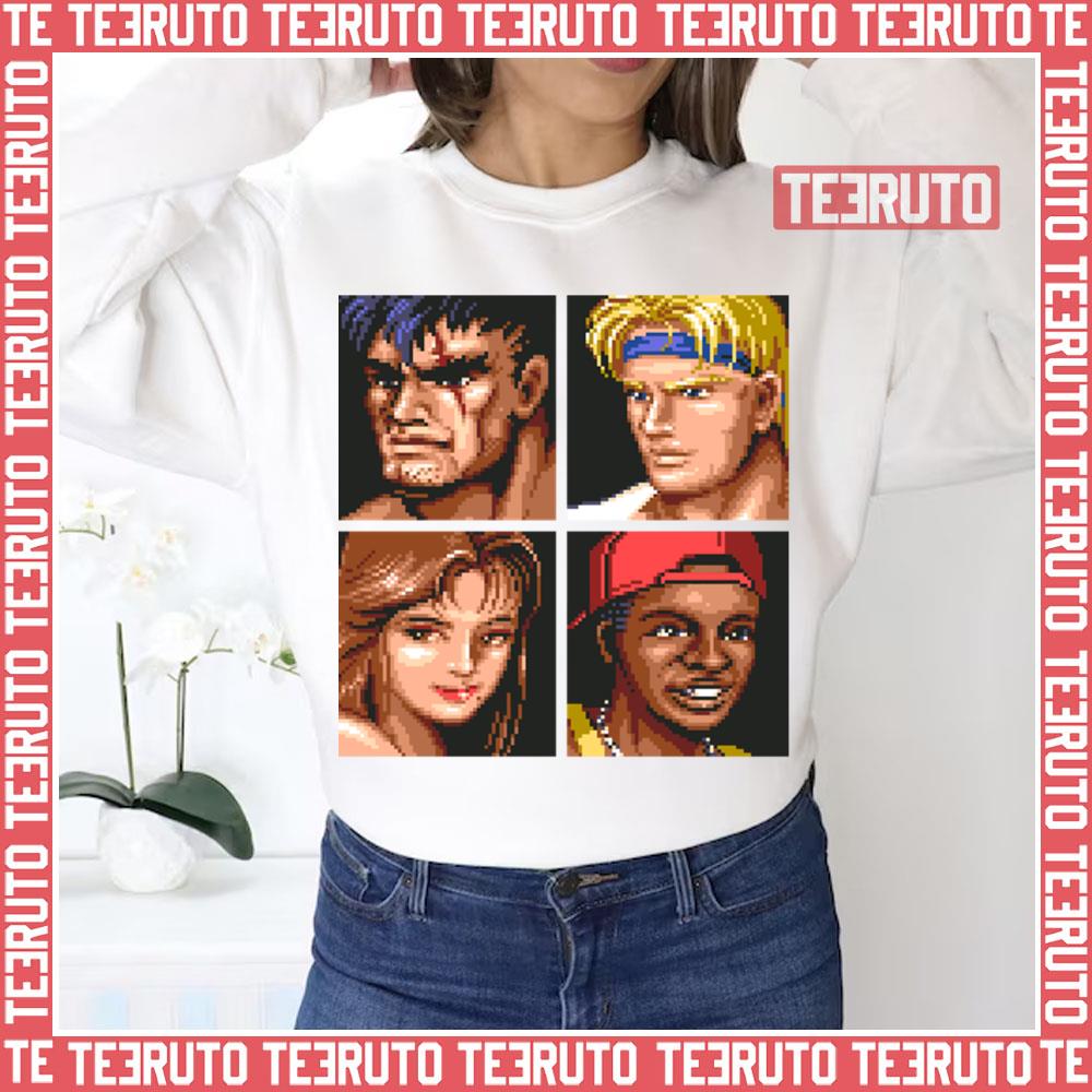 Sor2 Portraits Double Dragon Unisex Sweatshirt