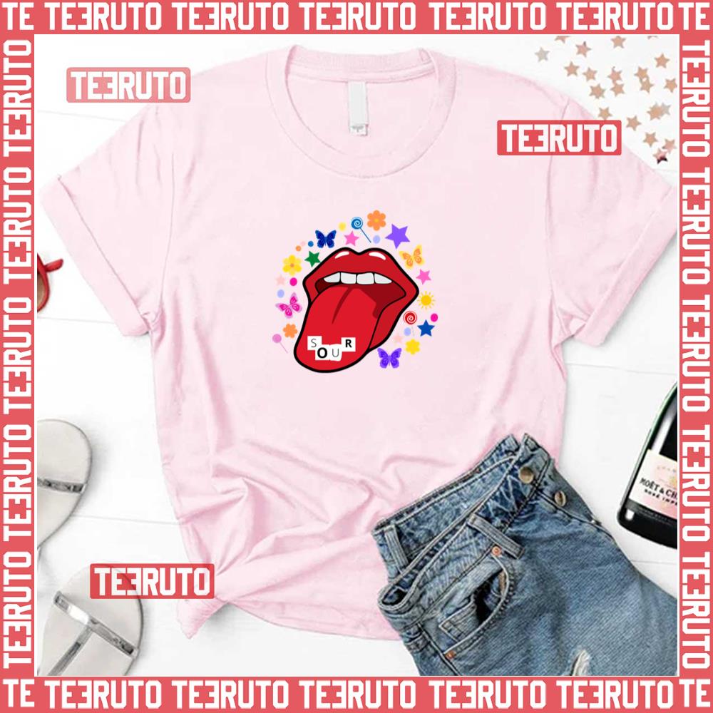 Sour Lips Oliva Rodrigo Unisex T-Shirt